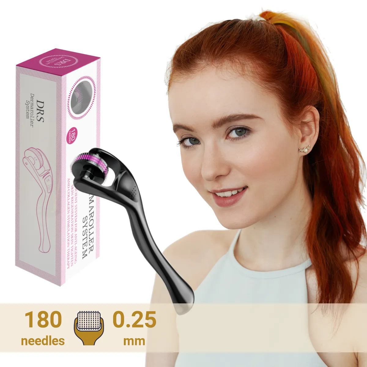 Derma Roller (180 pins) 0.25mm