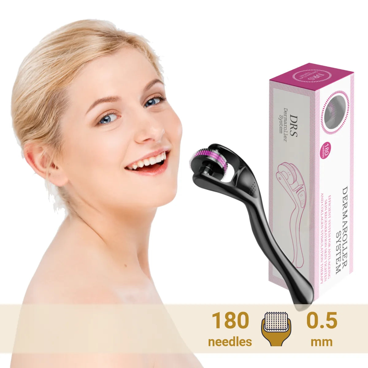 Derma Roller (180 pins) 0.5mm