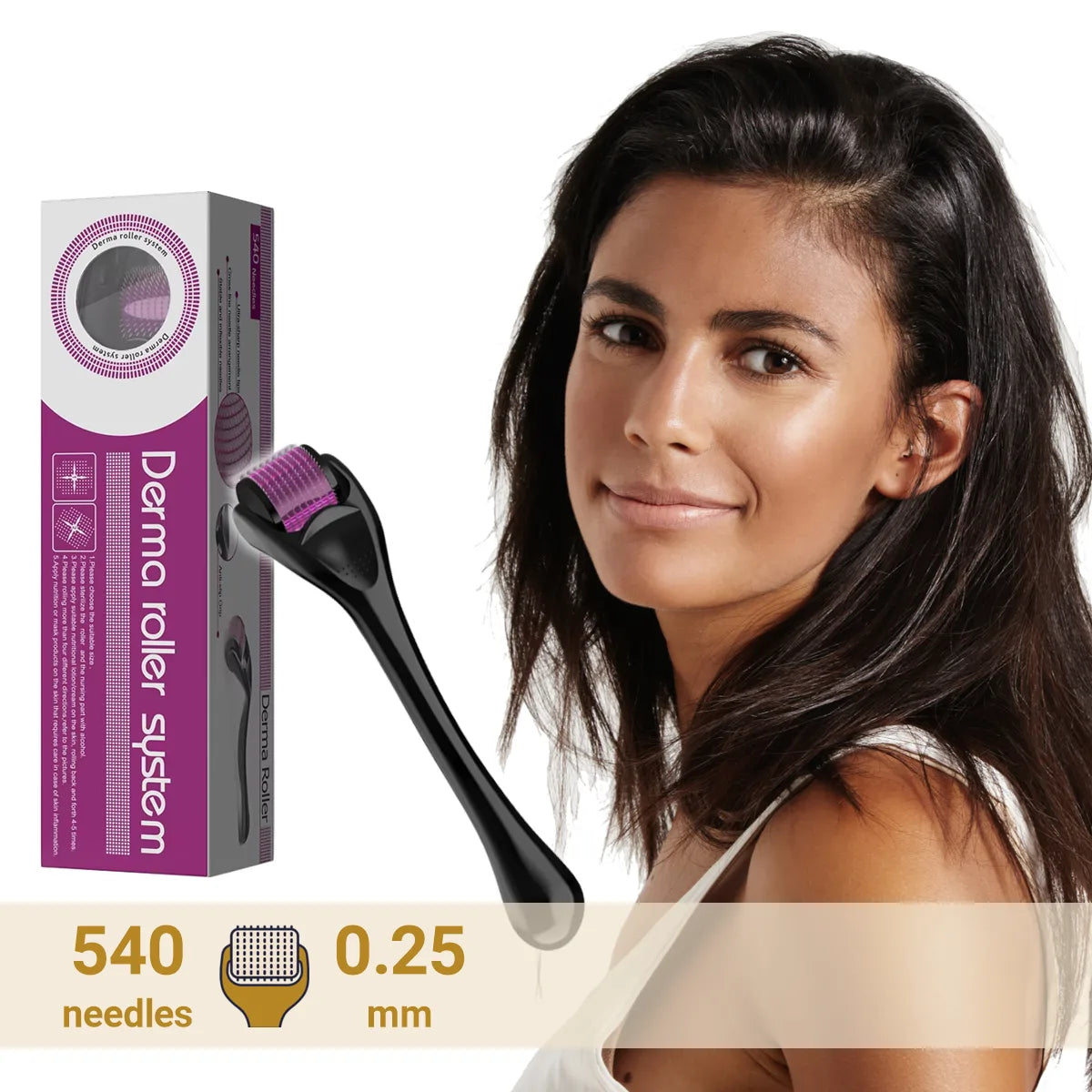 Derma Roller (540 pins) 0.25mm