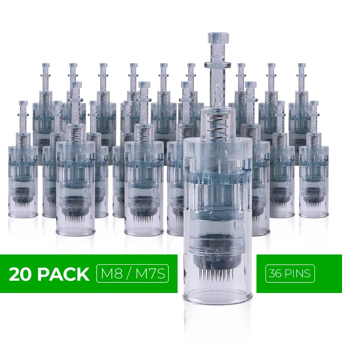Dr. Pen M8 / M7S Cartridges - 20 PACK 36 Needles - Dr.Pen Authorized Distributor - Microneedling Pen