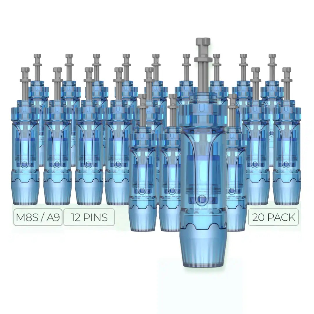 Dr. Pen M8S / A11 / A8S / A9 / A20 Cartridges - 20 Pack 12 Needles