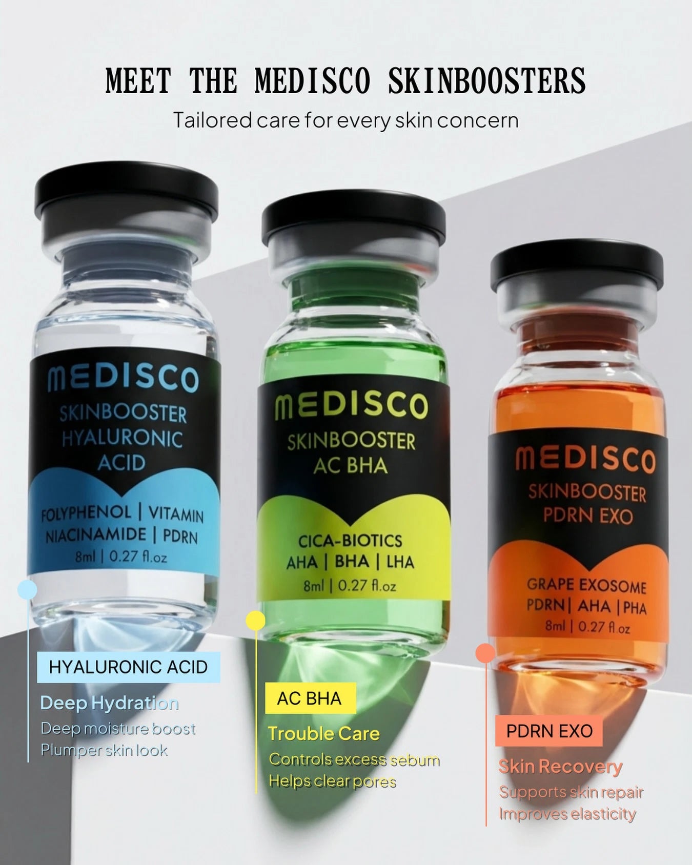 Medisco Skinbooster Acne BHA - 10x8ml