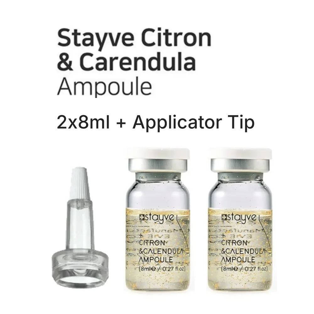 Stayve Citron & Calendula Ampoule - 2x8ml + Applicator Tip