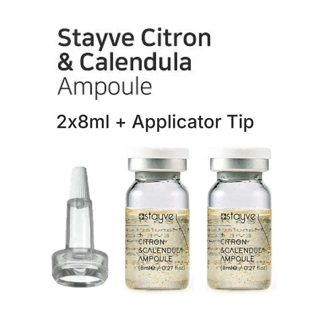 Stayve Citron & Calendula Ampoule - 2x8ml + Applicator Tip