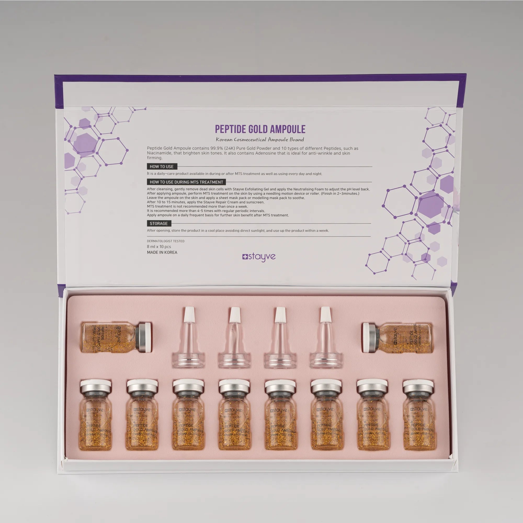 Stayve Peptide Gold Ampule