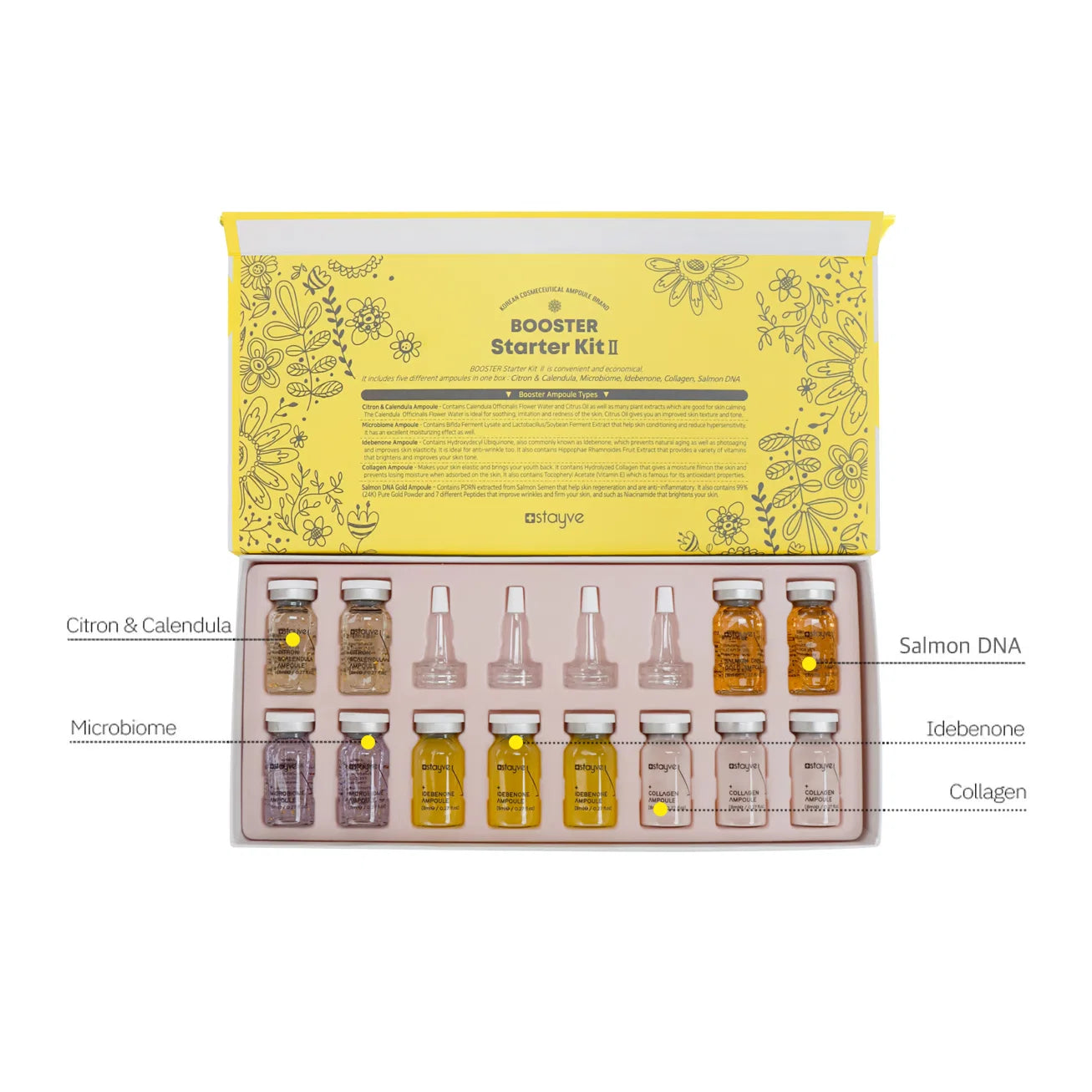 Stayve Booster Starter Kit III - 12x8ml