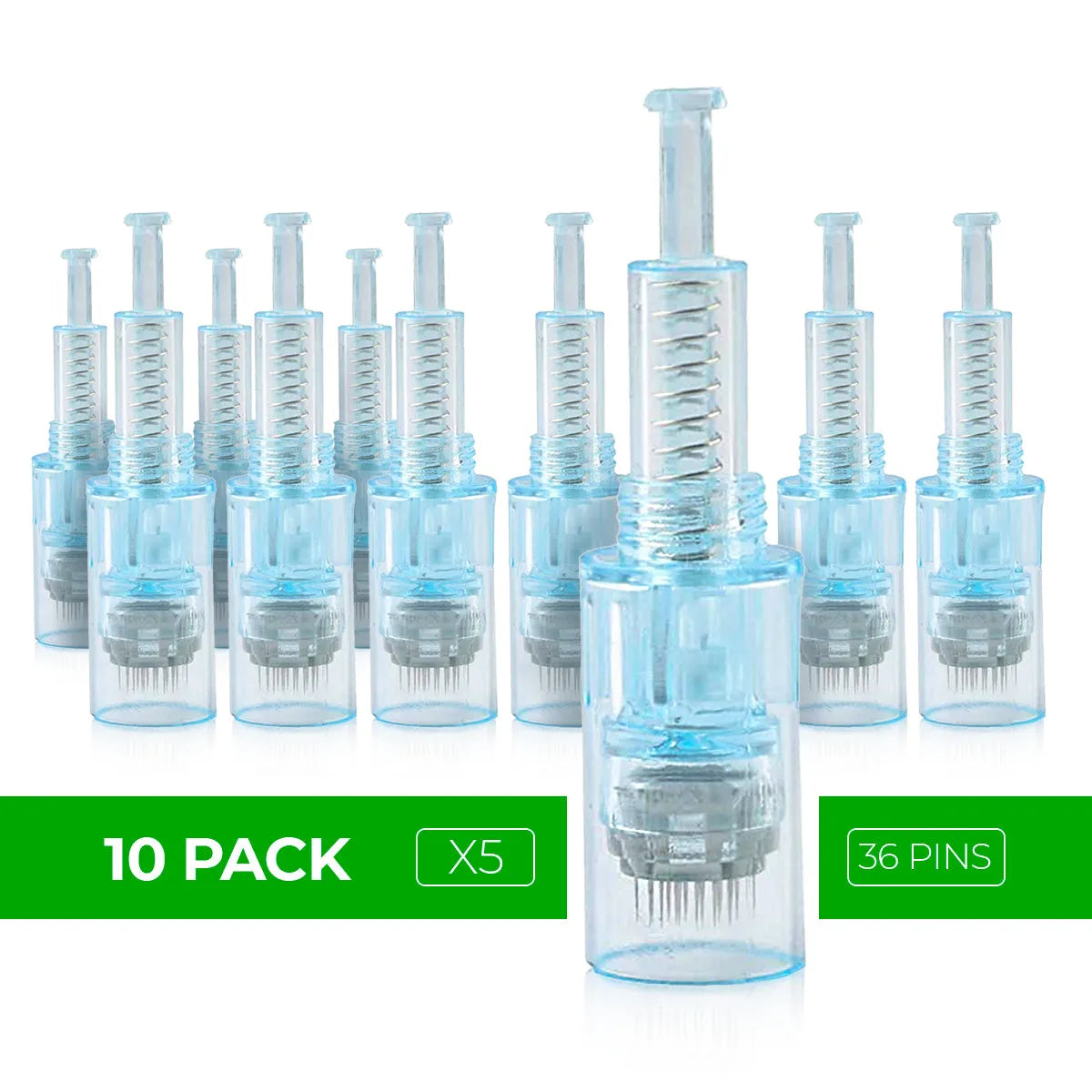 Dr. Pen X5 Cartridges - 10 Pack 36 Needles - Dr.Pen Authorized Distributor - Microneedling Pen
