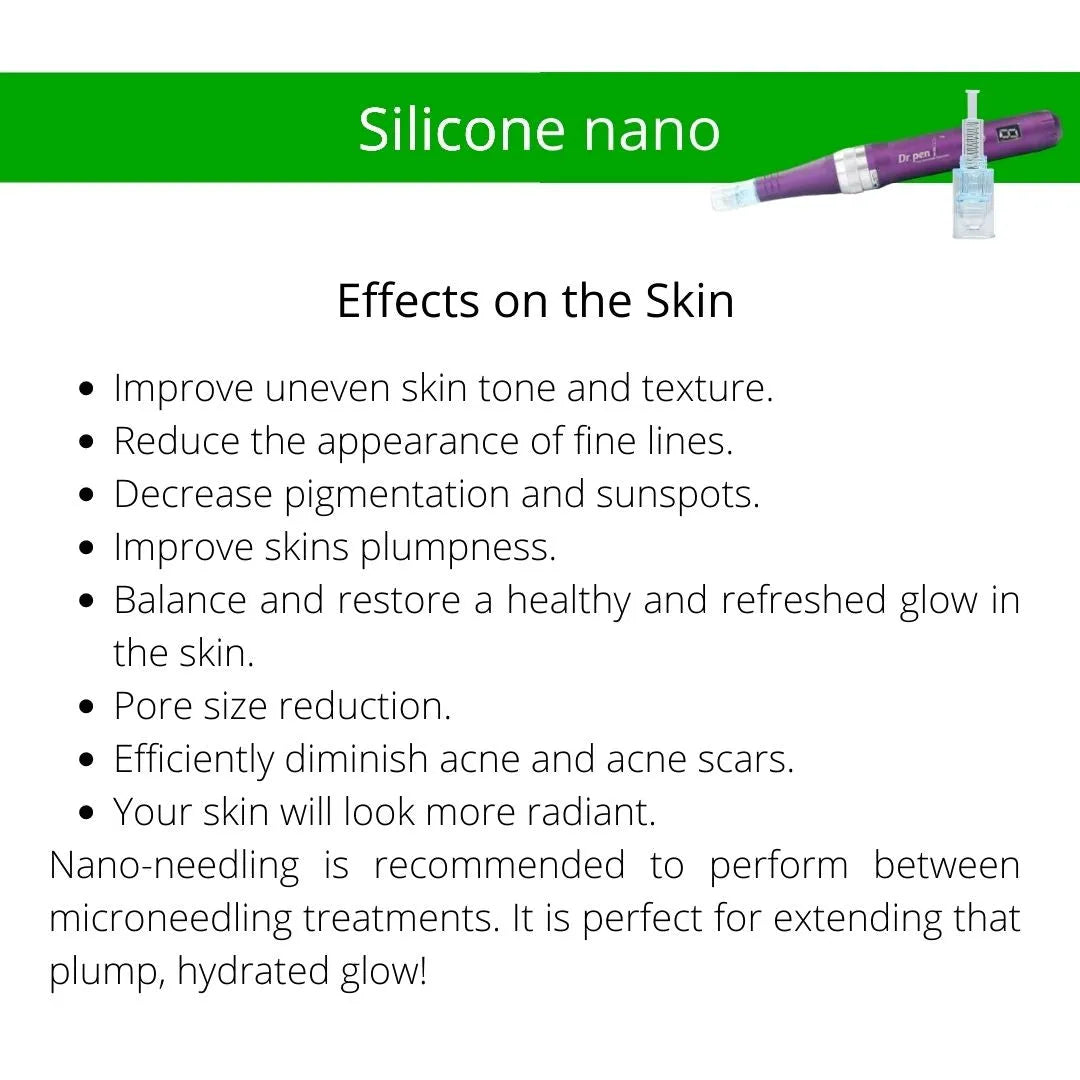 Dr. Pen X5 Cartridges - 10 Pack Silicone Nano Needles - Dr.Pen Authorized Distributor - Microneedling Pen