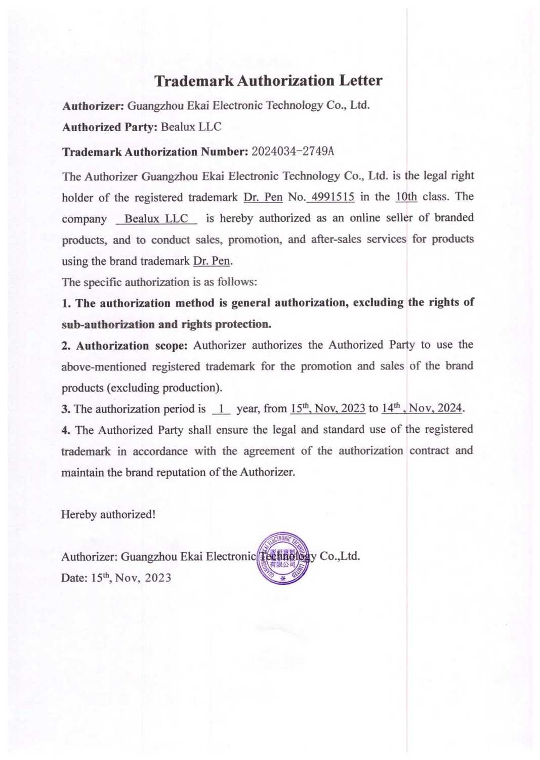 Dr. Pen DRS140 Derma Stamp for Microneedling