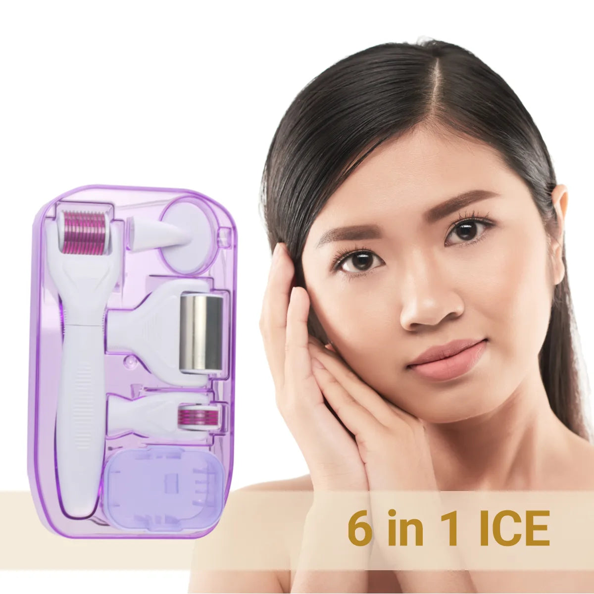 DRS 6 in 1 Ice Derma Roller Kit