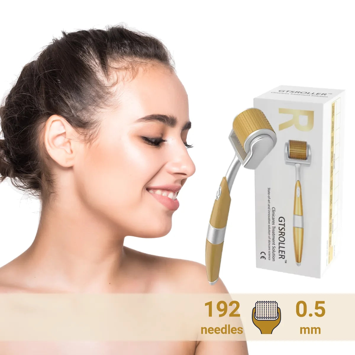 Derma Roller GTS Roller (192 pins) 0.5mm