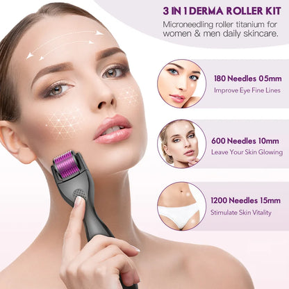 DRS 3 in 1 Derma Roller Kit