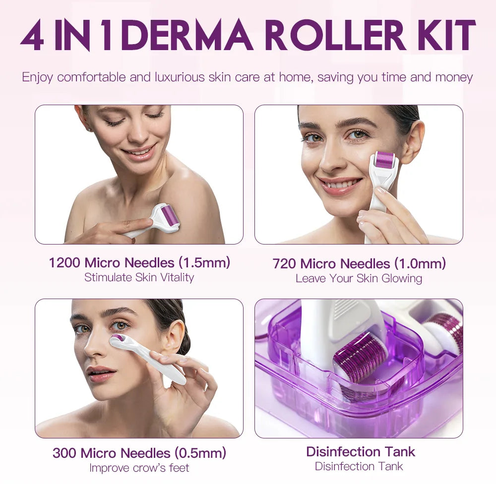 DRS 4 in 1 Derma Roller Kit