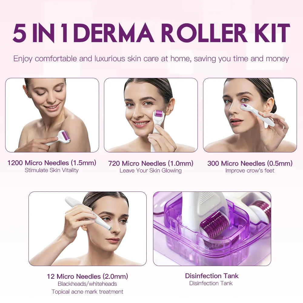 DRS 5 in 1 Derma Roller Kit
