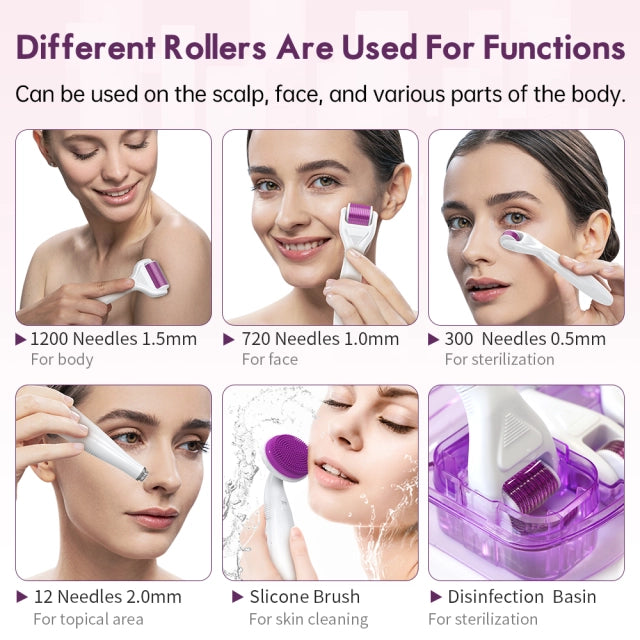 6-in-1 Derma Roller System – Dr. Pen Authorized Retailer