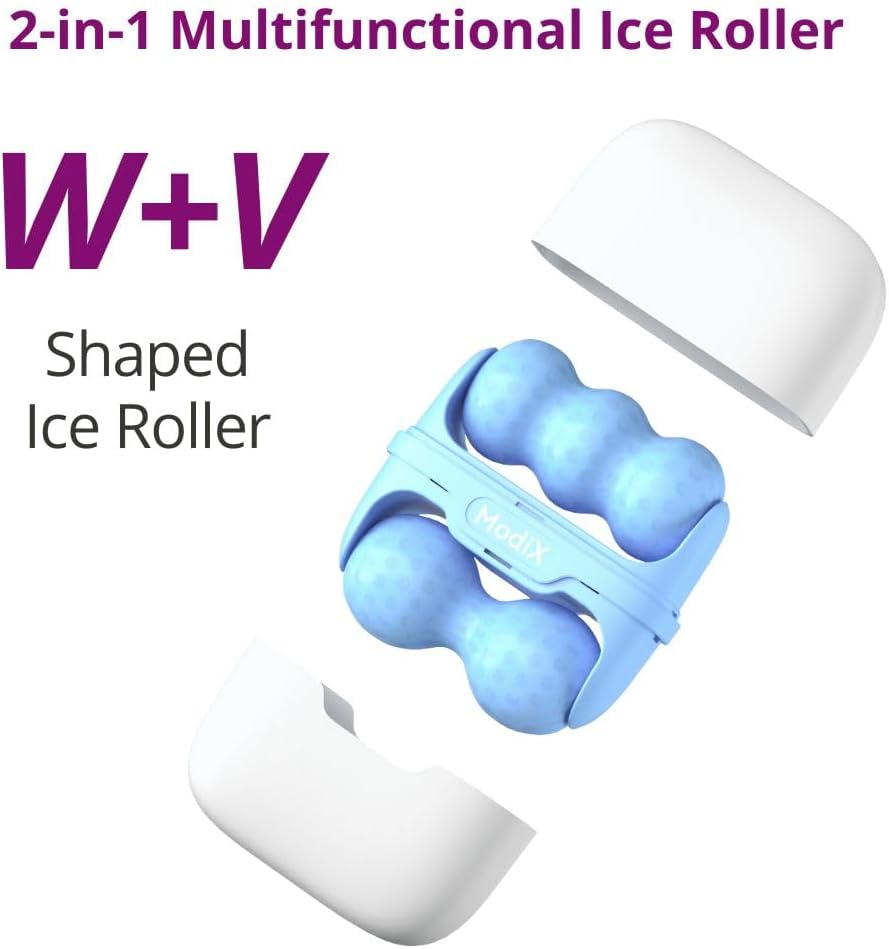 Travel Ice Roller for Face - Ice Face Roller Skin Care Tools Set - Effective Ice Facial Roller