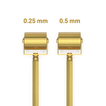 Derma Roller Gold Roller (250 pins) 0.25mm