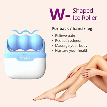 Travel Ice Roller for Face - Ice Face Roller Skin Care Tools Set - Effective Ice Facial Roller