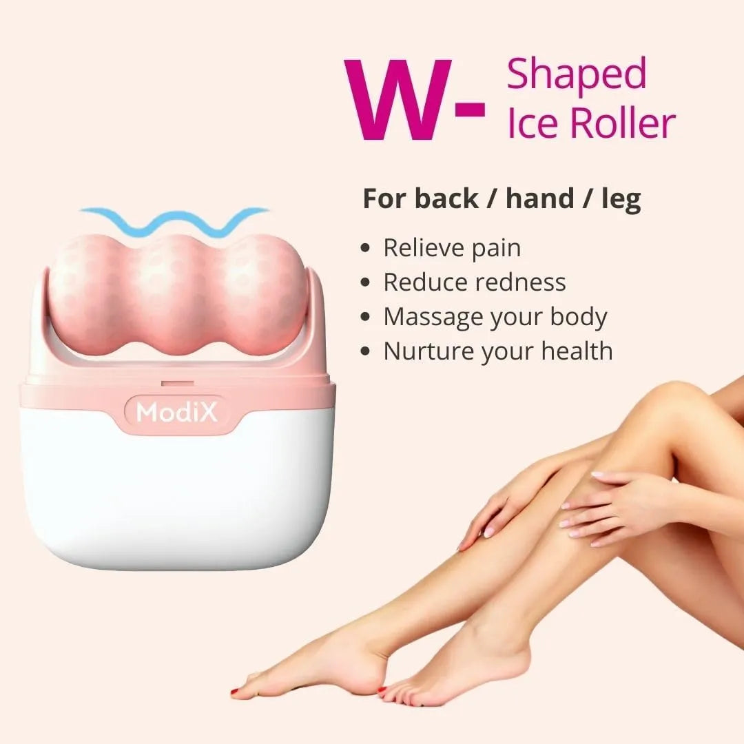 Travel Ice Roller for Face - Ice Face Roller Skin Care Tools Set - Effective Ice Facial Roller