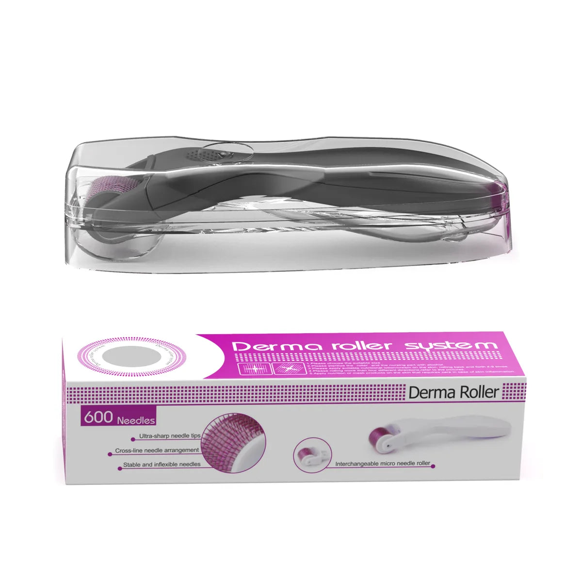 Derma Roller (600 pins) 0.25mm