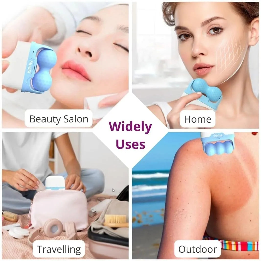 Ice Roller (Blue) – Ice Facial Tool – Dr. Pen Authorized Retailer