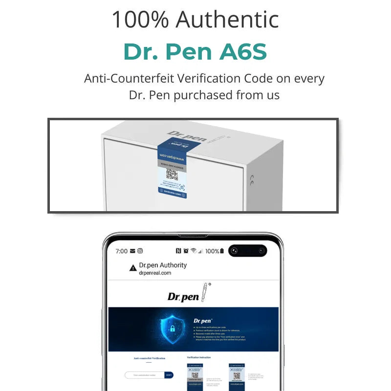 Dr. Pen A6S Microneedling Pen - Dr.Pen Authorized Distributor - Microneedling Pen