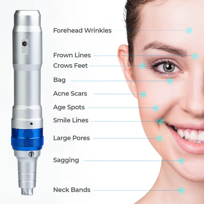 Dr. Pen A6 Microneedling Dermapen - 12pins x2 + 36pins x3 Cartridges