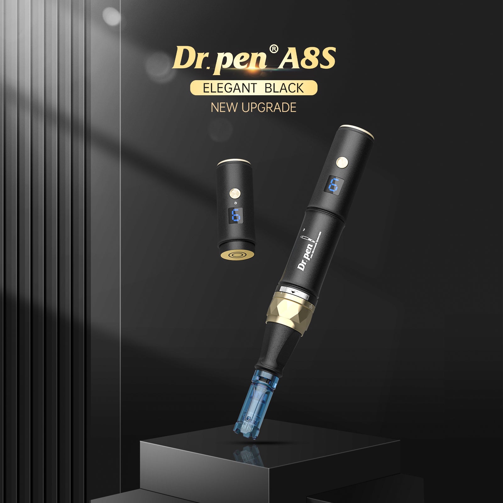 Dr. Pen A8S Microneedling Dermapen -  12pins х2 + 36pins х2 + 42pins х2 + RN x2 + SN x2 Cartridges