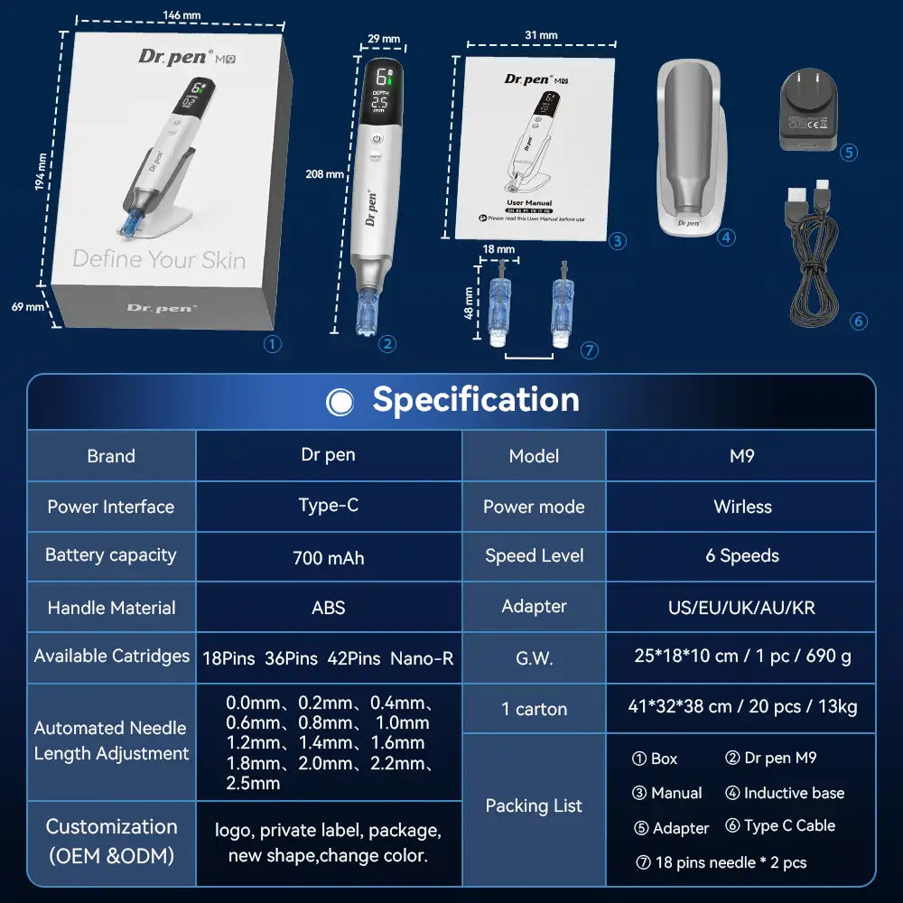 Dr. Pen M9 Microneedling Pen
