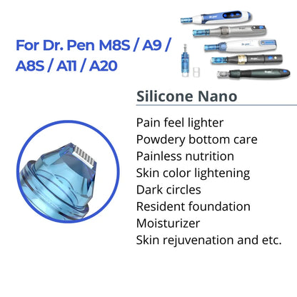 Dr. Pen M8S / A11 / A8S / A9 / A20 Cartridges - Silicone Nano Needles - Dr.Pen Authorized Distributor - Microneedling Pen