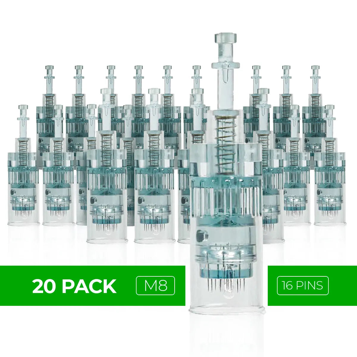 Dr. Pen M8 Cartridges 20 Pack 16 Needles Dr. Pen Authorized Retailer Microneedling Pen