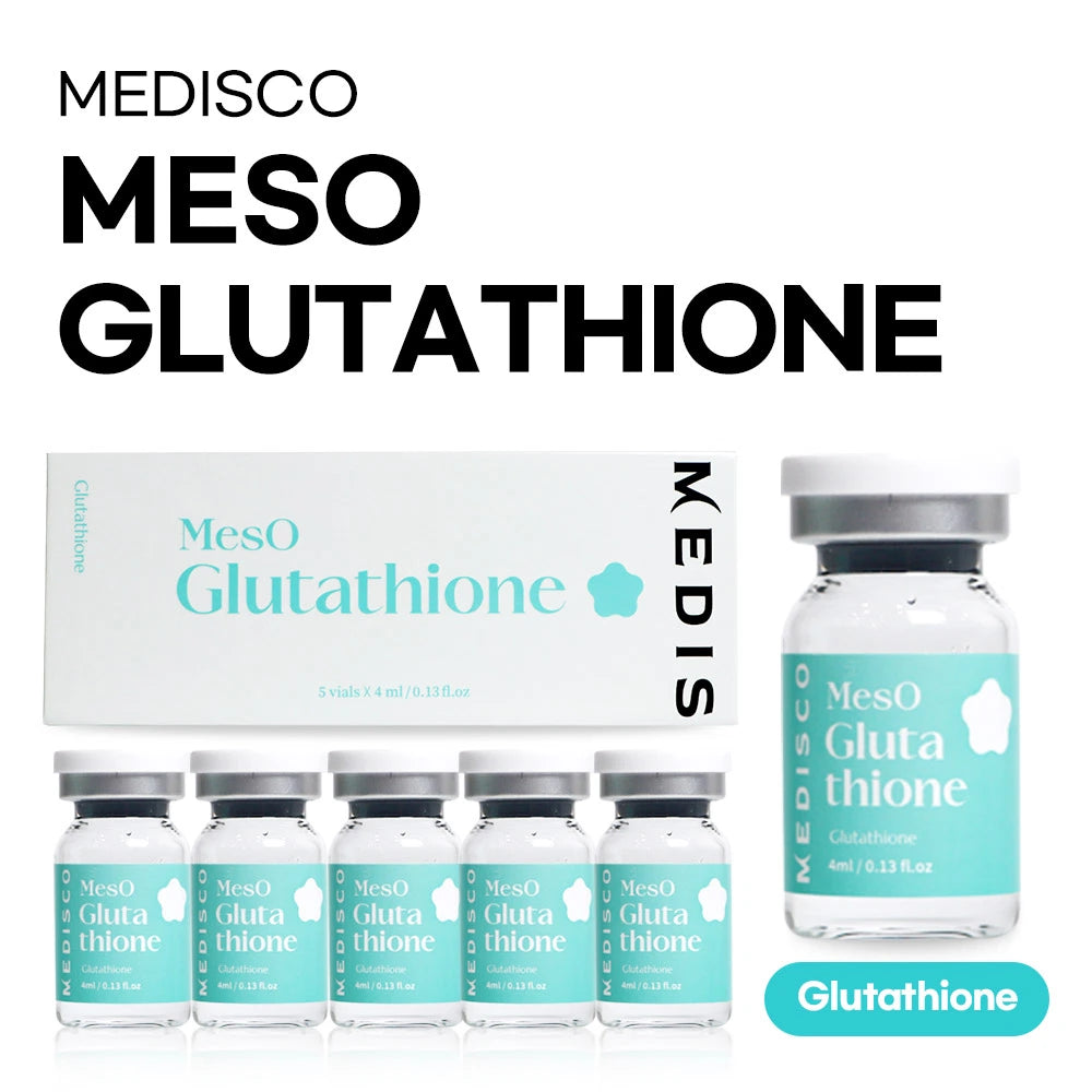 Medisco Meso Glutathione - 5x4ml Dr. Pen Authorized Retailer Medisco Meso Glutathione - 5x4ml Dr. Pen Authorized Retailer