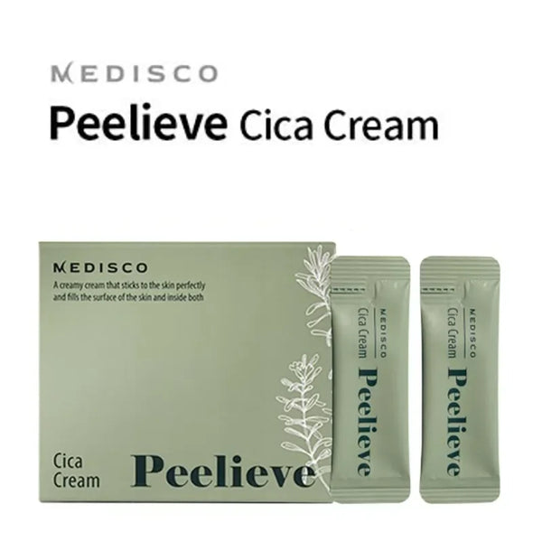 ako.Medisco PeelieveCicaCream 1箱30袋 Medisco Peelieve Cica Cream 30X2ml – Dr. Pen Authorized Retailer