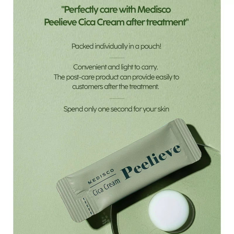 Medisco Peelieve Cica Cream 30X2ml – Dr. Pen Authorized Retailer Medisco Peelieve Cica Cream 30X2ml – Dr. Pen Authorized Retailer
