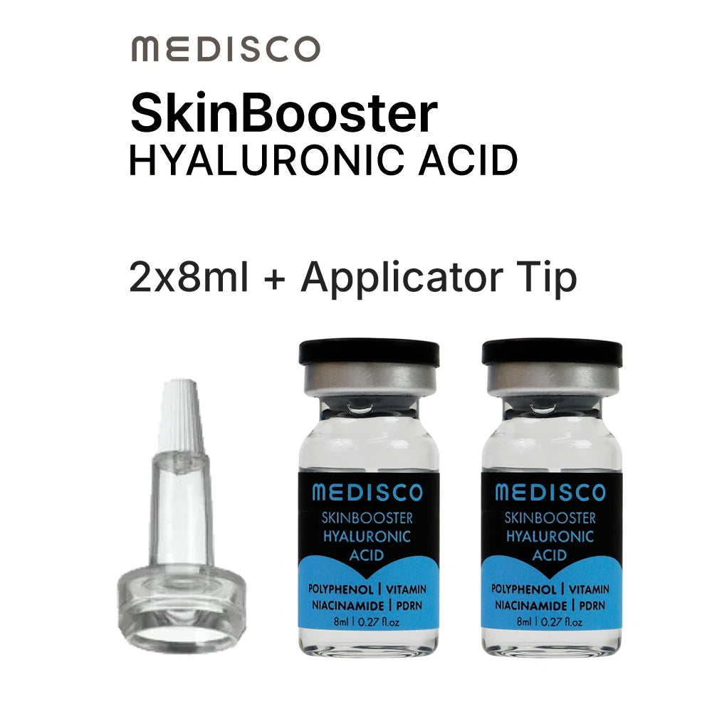 Medisco Skinbooster Hyaluronic Acid 2x5ml + Applicator Tip