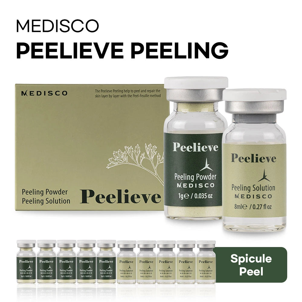 Medisco Peelieve Peeling - 5x1g+5x8ml – Dr. Pen Authorized Retailer