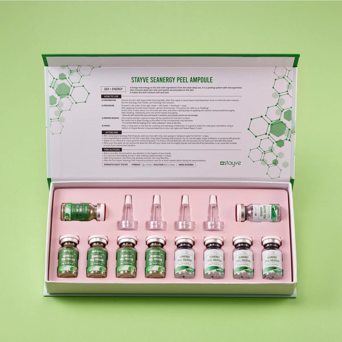 Stayve Seanergy Peel Ampoule - 5x1.3g+5x8ml