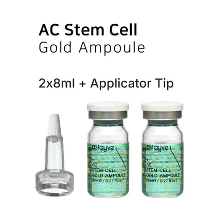 Stayve Acne Stem Cell Gold Ampoule - 2x8ml + Applicator Tip