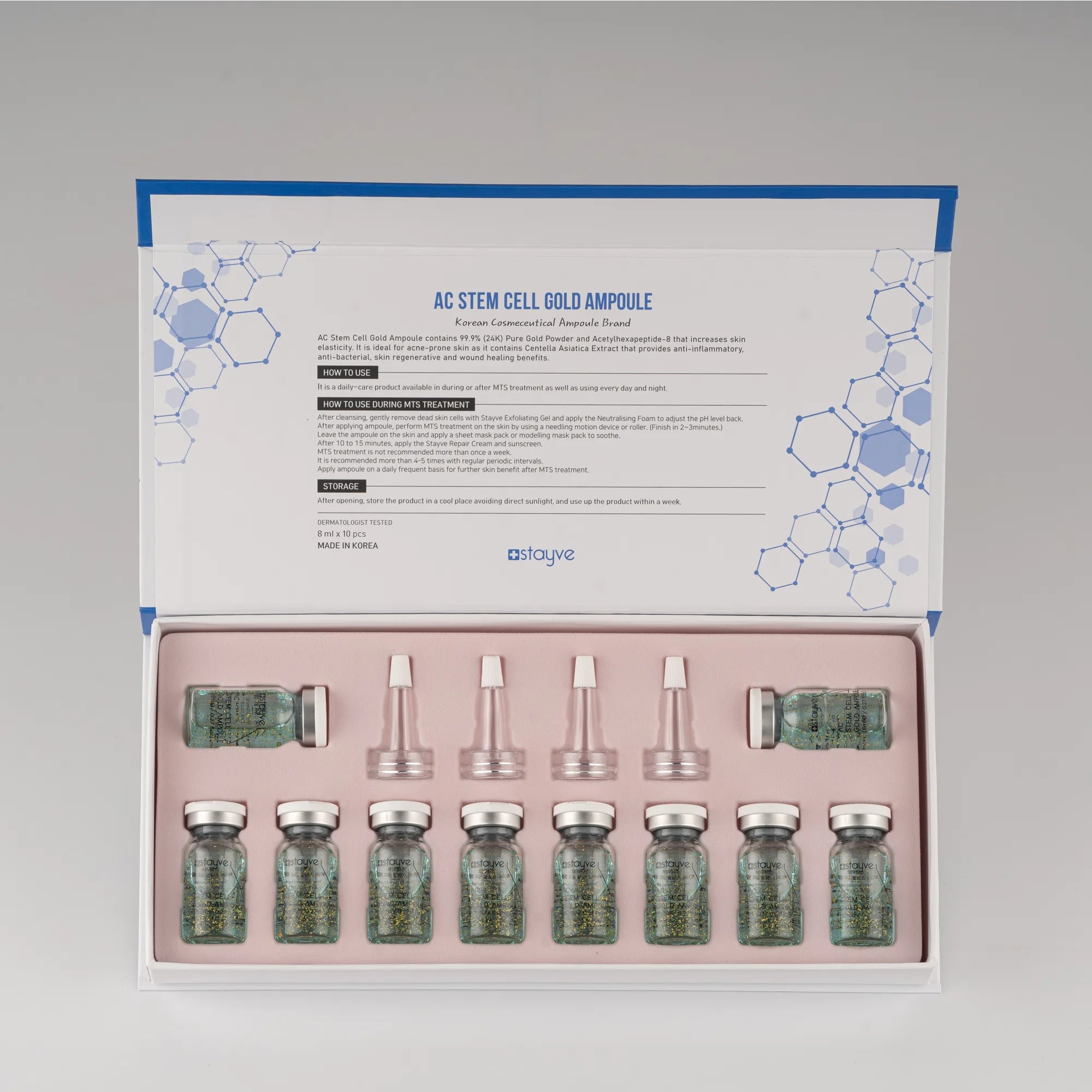 Stayve AC Acne Control Stem Cell Gold Ampoule