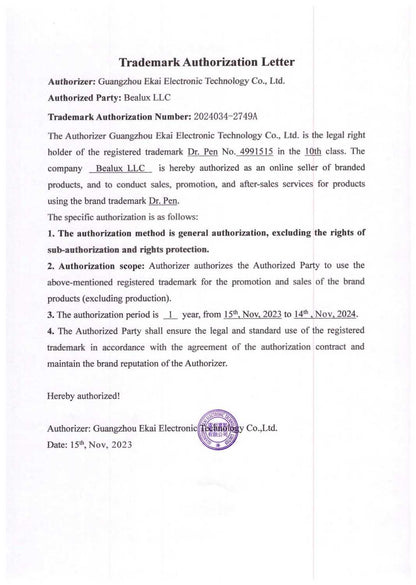Dr. Pen DRS140 Derma Stamp for Microneedling